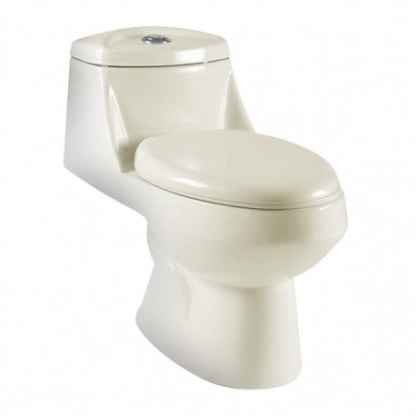 SANITARIO ZEUS HUESO 1 PIEZA 3.8 Y 4.8 L - Envío Gratuito