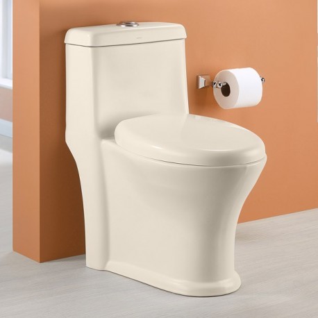 SANITARIO SIBERIA HUESO 1 PIEZA 3.8 Y 4.8 L - Envío Gratuito
