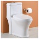 SANITARIO SIBERIA BLANCO 1 PIEZA 3.8 Y 4.8 L - Envío Gratuito