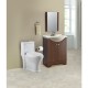 SANITARIO SIBERIA BLANCO 1 PIEZA 3.8 Y 4.8 L - Envío Gratuito