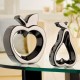 SET MANZANA/PERA SILVER - Envío Gratuito