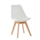 SILLA FRANKFURT BLANCA, 4 PIEZAS - Envío Gratuito