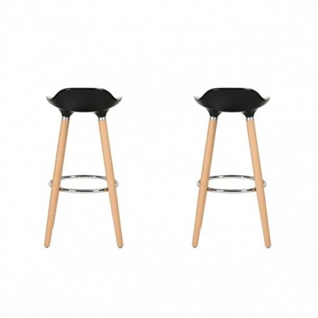 SILLA JASMINE NEGRA, 2 PIEZAS - Envío Gratuito