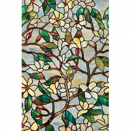 PELICULA DECORATIVA PARA VENTANA MAGNOLIA 60.9 X 91.4 CM ARTSCAPE - Envío Gratuito