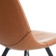 SILLA SAXON CAFÉ, 4 PIEZAS - Envío Gratuito