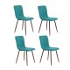 SILLA SCARGILL VERDE, 4 PIEZAS - Envío Gratuito