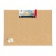 TABLERO ALFRA DE CORCHO 60X90 CM - Envío Gratuito