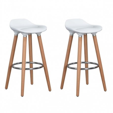 SILLA JASMINE BLANCA, 2 PIEZAS - Envío Gratuito