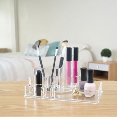 ORGANIZADOR ACRÍLICO COSMÉTICOS GRANDE - Envío Gratuito