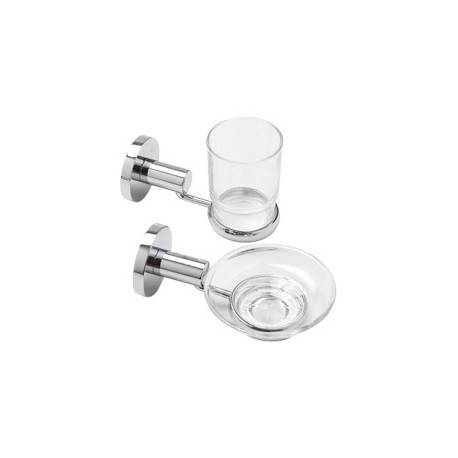 JUEGO DE ACCESORIOS DE BAÑO TALI 6 PIEZAS CROMO - Envío Gratuito