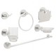 JUEGO DE ACCESORIOS DE BAÑO TALI 6 PIEZAS CROMO - Envío Gratuito
