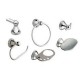 JUEGO DE ACCESORIOS DE BAÑO PRESTON 6 PIEZAS CROMO - Envío Gratuito