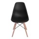 SILLA RICO NEGRA, 4 PIEZAS - Envío Gratuito