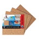 PAQUETE 4 LOSETA CORCHO 6MM 30X30 CM ALFRA ALFRA - Envío Gratuito