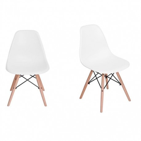 SILLA RICO BLANCA, 2 PIEZAS - Envío Gratuito