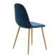 SILLA CHARLTON AZUL, 4 PIEZAS - Envío Gratuito