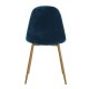 SILLA CHARLTON AZUL, 4 PIEZAS - Envío Gratuito