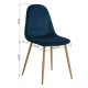 SILLA CHARLTON AZUL, 4 PIEZAS - Envío Gratuito