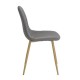 SILLA CHARLTON GRIS, 4 PIEZAS - Envío Gratuito