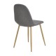 SILLA CHARLTON GRIS, 4 PIEZAS - Envío Gratuito