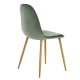 SILLA CHARLTON VERDE, 4 PIEZAS - Envío Gratuito