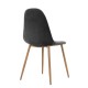 SILLA CHARLTON CARBON, 4 PIEZAS - Envío Gratuito