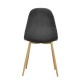 SILLA CHARLTON CARBON, 4 PIEZAS - Envío Gratuito