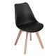 SILLA FRANKFURT NEGRA, 2 PIEZAS - Envío Gratuito