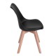 SILLA FRANKFURT NEGRA, 2 PIEZAS - Envío Gratuito