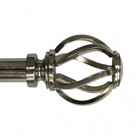 SET CORT CAGE NICKEL 1.5 1.21-2.13 M NICKEL HOME DECORATORS COLLECTION HOME - Envío Gratuito