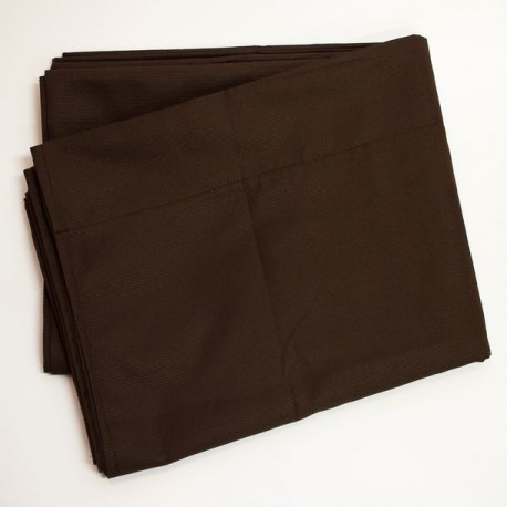 CORTINA PIQUE CHOCOLATE 1.40 X 2.20 M NATURAL COLLECTION - Envío Gratuito