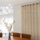 CORTINA RAYADA MIEL/MARFIL 1.40 X 2.20 M NATURAL COLLECTION - Envío Gratuito