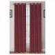 CORTINA TIPO SEDA VINO 1.27 X 2.13 M PERFECT HOME - Envío Gratuito