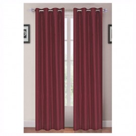 CORTINA TIPO SEDA VINO 1.27 X 2.13 M PERFECT HOME - Envío Gratuito