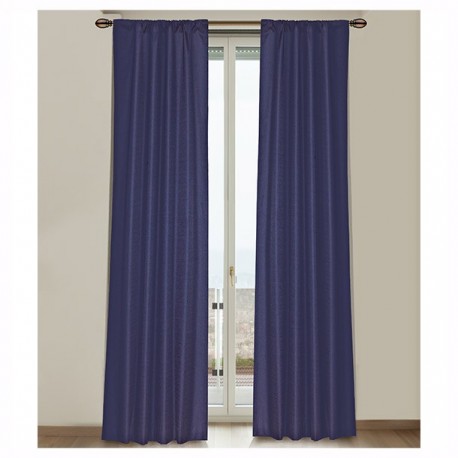 CORTINA RP BROOKE AZUL 106X213CM PERFECT HOME - Envío Gratuito