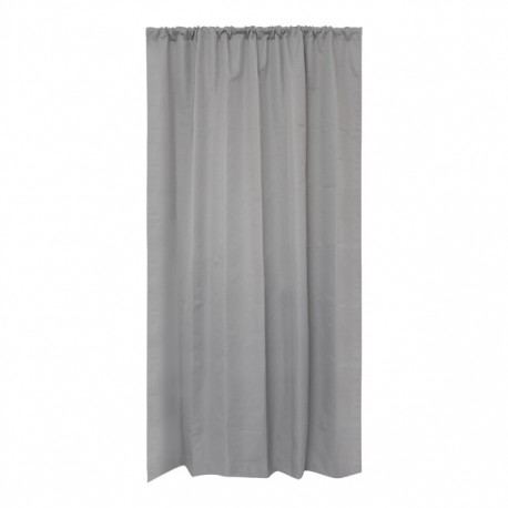 CORTINA PIQUE ACERO 1.40 X 2.20 M NATURAL COLLECTION - Envío Gratuito