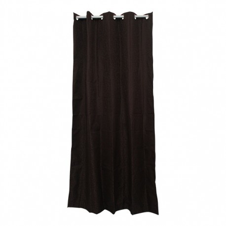CORTINA TEXTURIZADO CHOCO 1.40 X 2.10 M NATURAL COLLECTION - Envío Gratuito