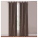 CORTINA TIPO SEDA CAFÉ 1.27 X 2.13 M PERFECT HOME - Envío Gratuito