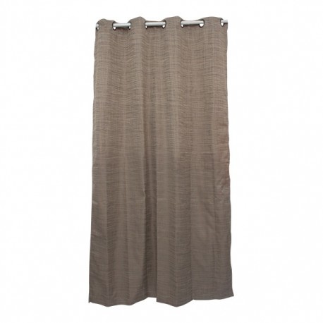 CORTINA RAYADA MIEL/BRONCE 1.40 X 2.20 M NATURAL COLLECTION - Envío Gratuito
