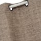 CORTINA RAYADA MIEL/BRONCE 1.40 X 2.20 M NATURAL COLLECTION - Envío Gratuito