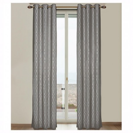 CORTINA BG DIJON KHAKI 106X213CM PERFECT HOME - Envío Gratuito