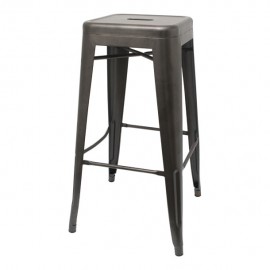 BANCO HUDSON GUN METAL 29" - Envío Gratuito