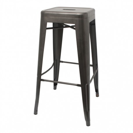 BANCO HUDSON GUN METAL 29" - Envío Gratuito
