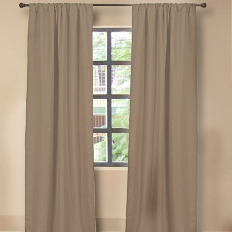 CORTINA BROOKE KHAKI 106X160 CM PERFECT HOME - Envío Gratuito