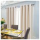CORTINA TIPO SEDA IVORY 1.27 X 2.13 M PERFECT HOME - Envío Gratuito