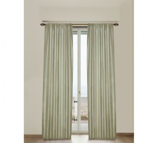 CORTINA RP DUBAI AQUA/GLD 106X213CM PERFECT HOME - Envío Gratuito
