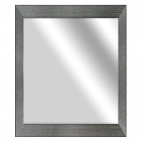 ESPEJO MEDIANO CONTEMPO GRIS 95X70 - Envío Gratuito