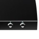 CAMPANA ACROS DE PARED DE 50 CM NEGRA - Envío Gratuito
