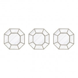 SET DE 3 ESPEJOS DE SILVER - Envío Gratuito