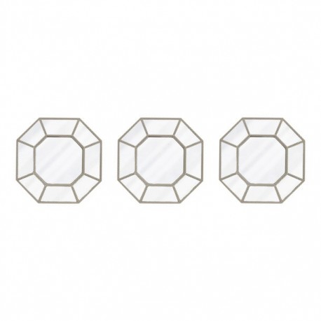 SET DE 3 ESPEJOS DE SILVER - Envío Gratuito